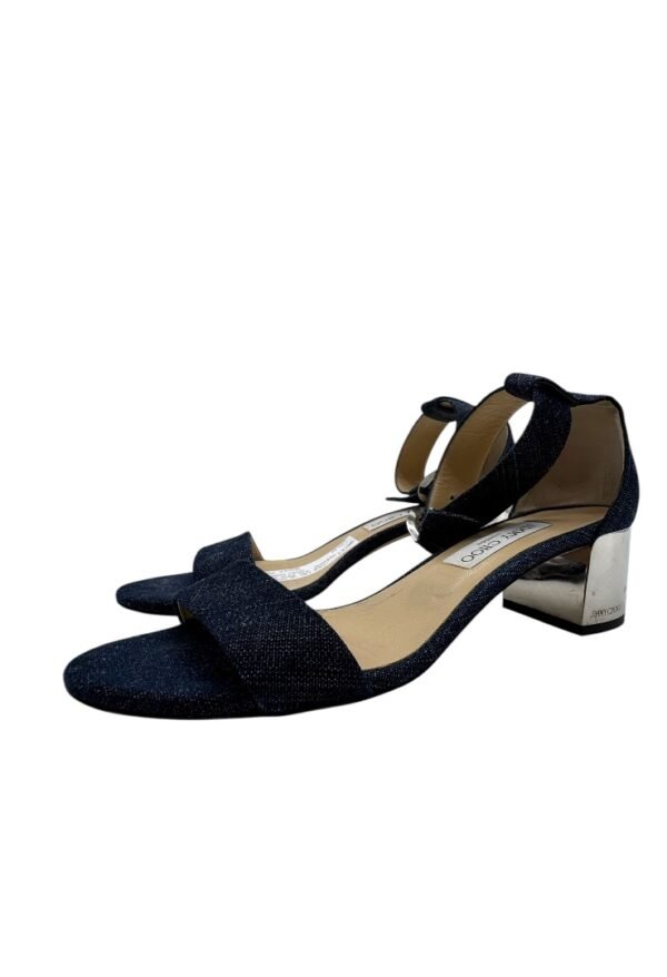 JIMMY CHOO - DEMIN SANDALS